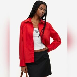 Divided | Beautiful Red Blouse, Size 4